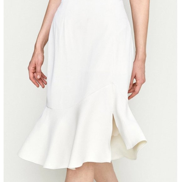 J.ING Ivory Flared Midi Skirt - Picture 3 of 3